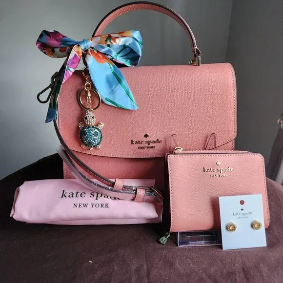 kate spade | Bags | Kate Spade Terracotta Top Handle Satchel  display picture 1
